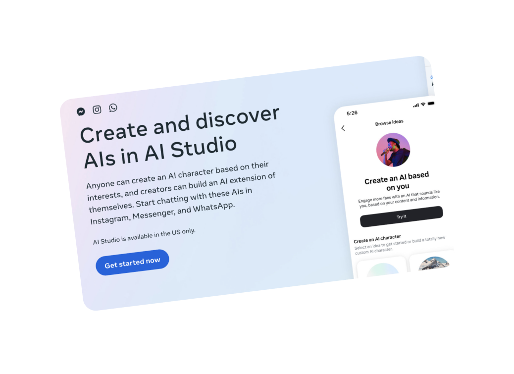 Platform-controlled creator tools